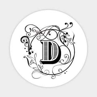 Letter D Magnet